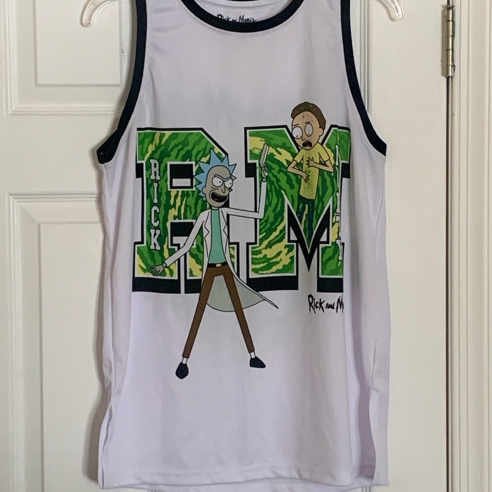 Rick and Morty Men’s Jersey Tank Top